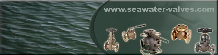 aluminium bronze gate valves used in marine applications for seawater media