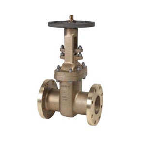 aluminium bronze gate valves used in marine applications for seawater media